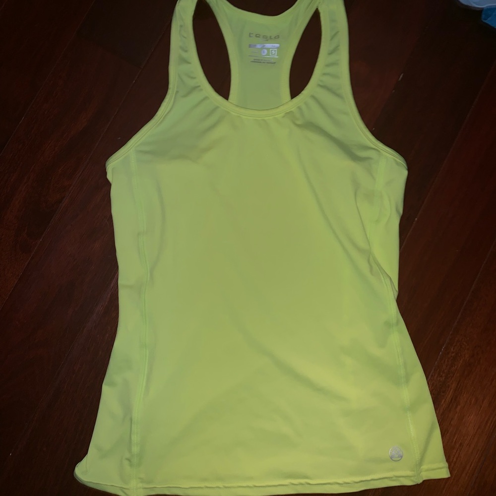 Tesla Women's Yellow Tanktop